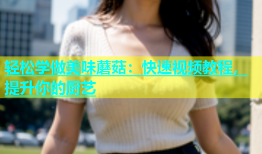 轻松学做美味蘑菇：快速视频教程，提升你的厨艺